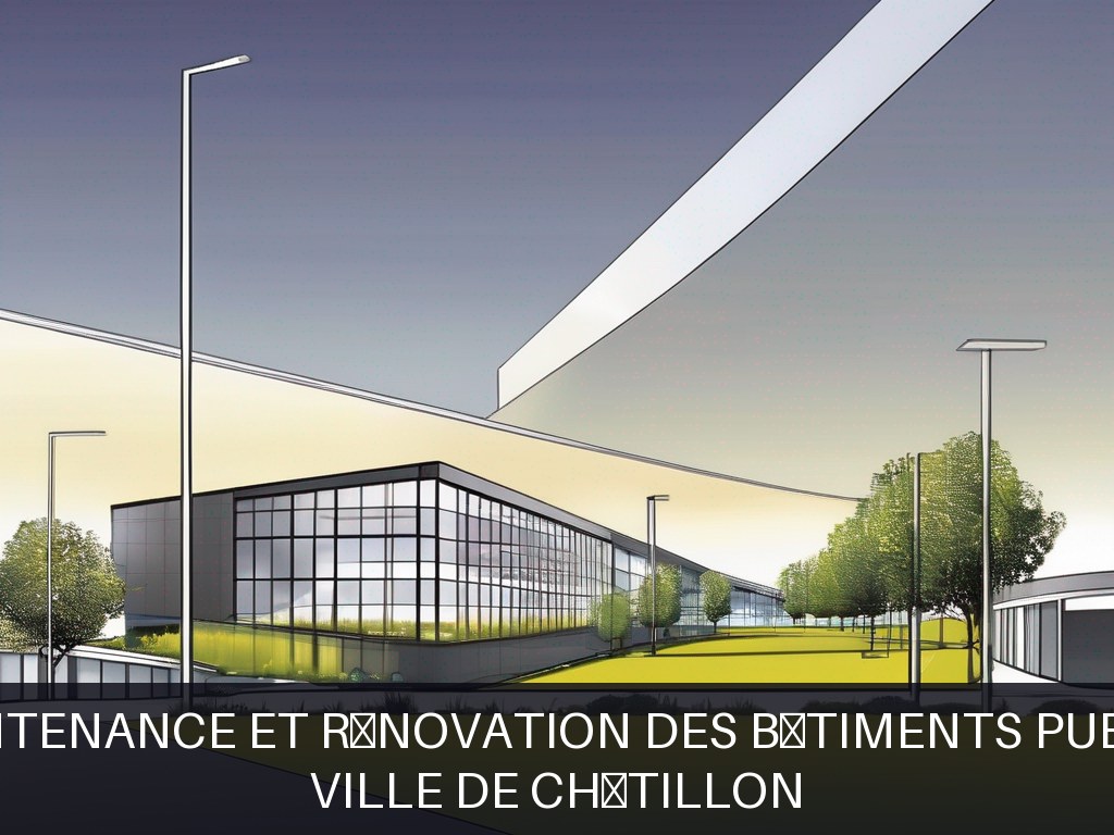 Illustration pour Ville de Châtillon: Maintenance et rénovation des bâtiments publics