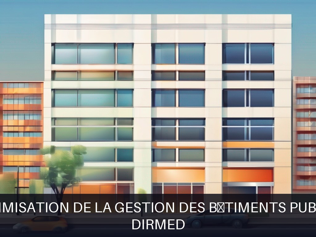 Illustration pour DIRMED: Optimisation de la gestion des bâtiments publics