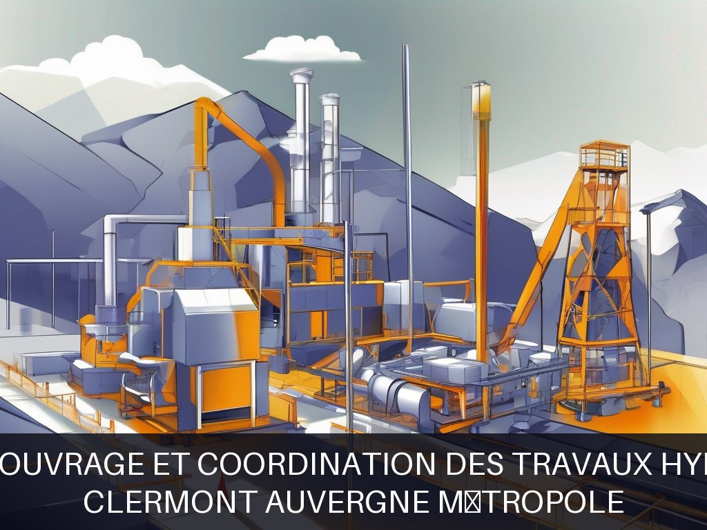 Illustration pour Clermont Auvergne Métropole: Maîtrise d'ouvrage et coordination des travaux hydrauliques