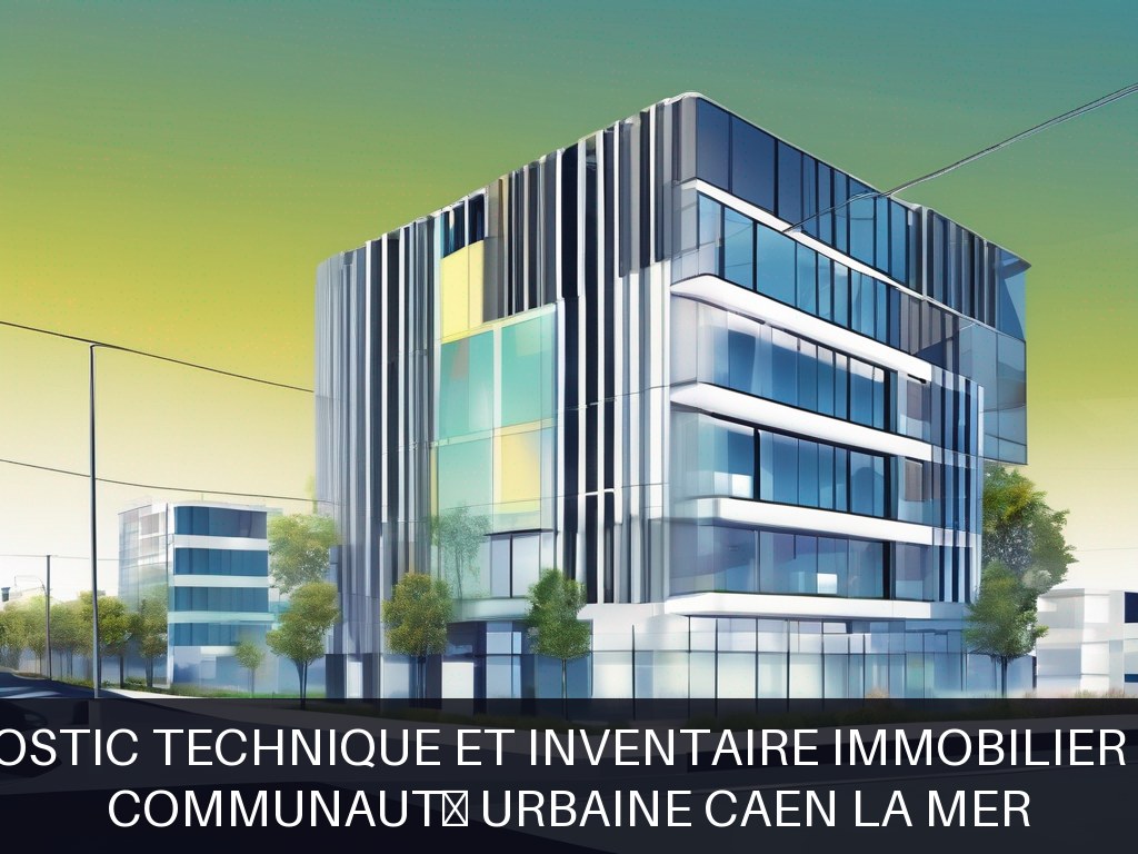 Illustration pour Communauté Urbaine Caen la Mer: Diagnostic technique et inventaire immobilier précis (Potentiel à Court Terme)