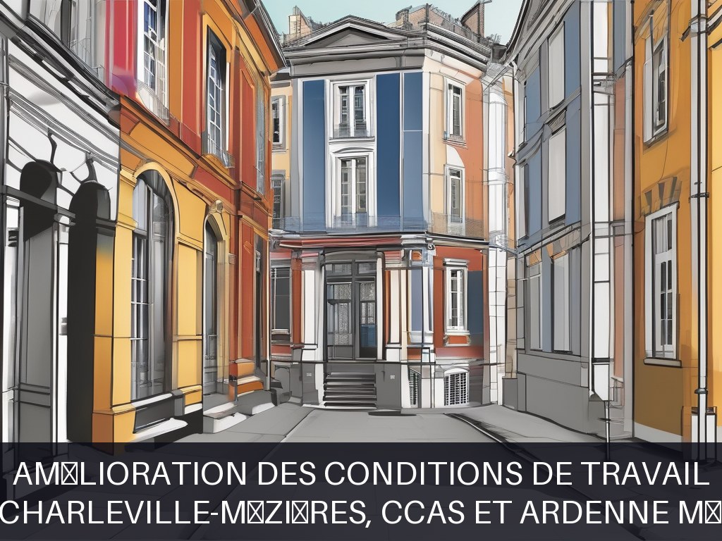 Illustration pour Ville de Charleville-Mézières, CCAS et Ardenne Métropole: Amélioration des conditions de travail