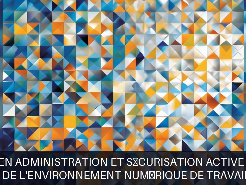 Illustration pour Bureau de l'Environnement Numérique de Travail (BENT): Expertise en administration et sécurisation Active Directory