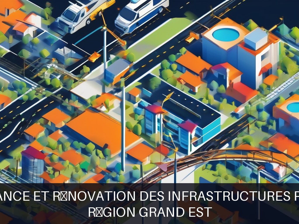 Illustration pour Région Grand Est: Maintenance et rénovation des infrastructures publiques