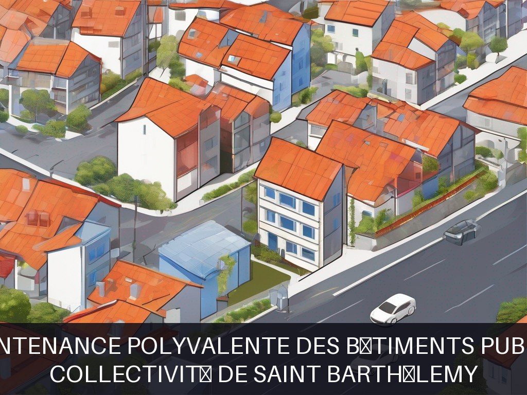 Illustration pour Collectivité de Saint Barthélemy: Maintenance polyvalente des bâtiments publics