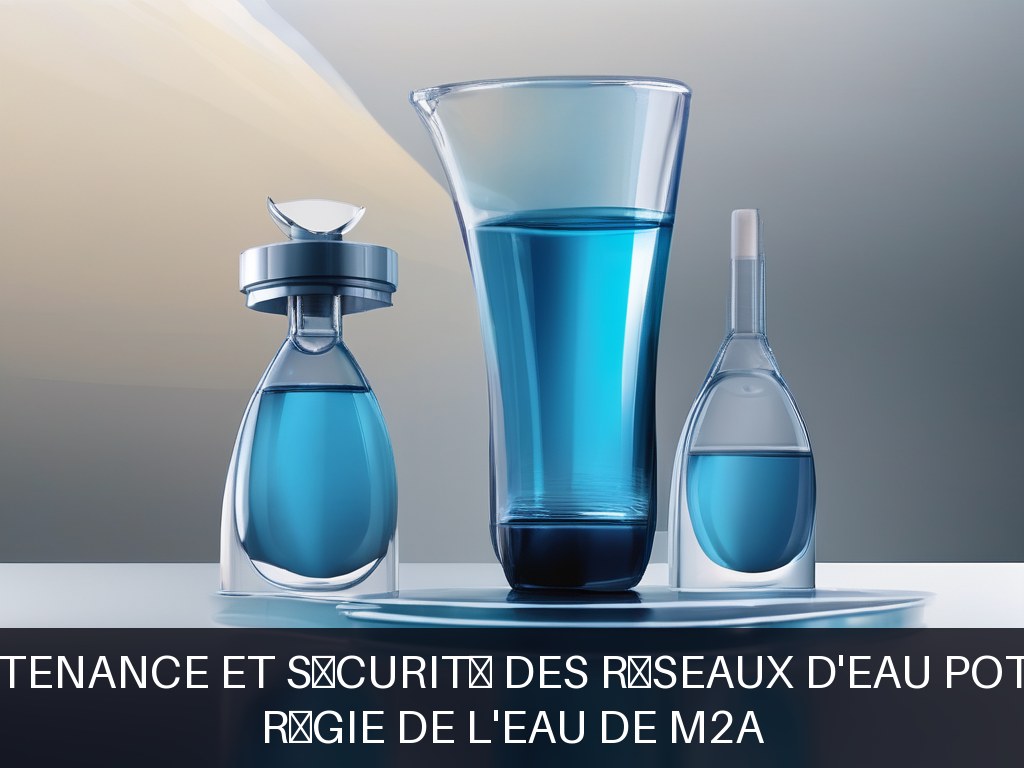 Illustration pour Régie de l'eau de m2A: Maintenance et sécurité des réseaux d'eau potable