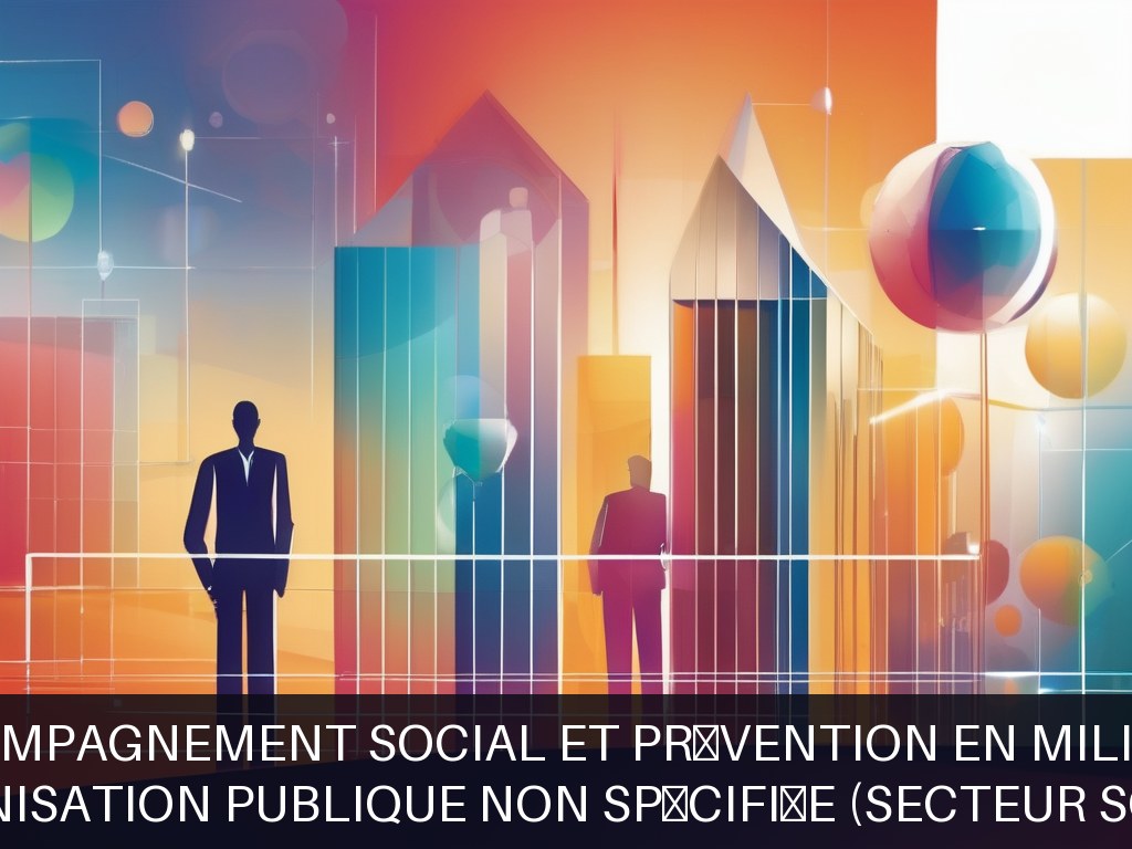 Illustration pour Organisation publique non spécifiée (secteur social): Solutions d'accompagnement social et prévention en milieu professionnel