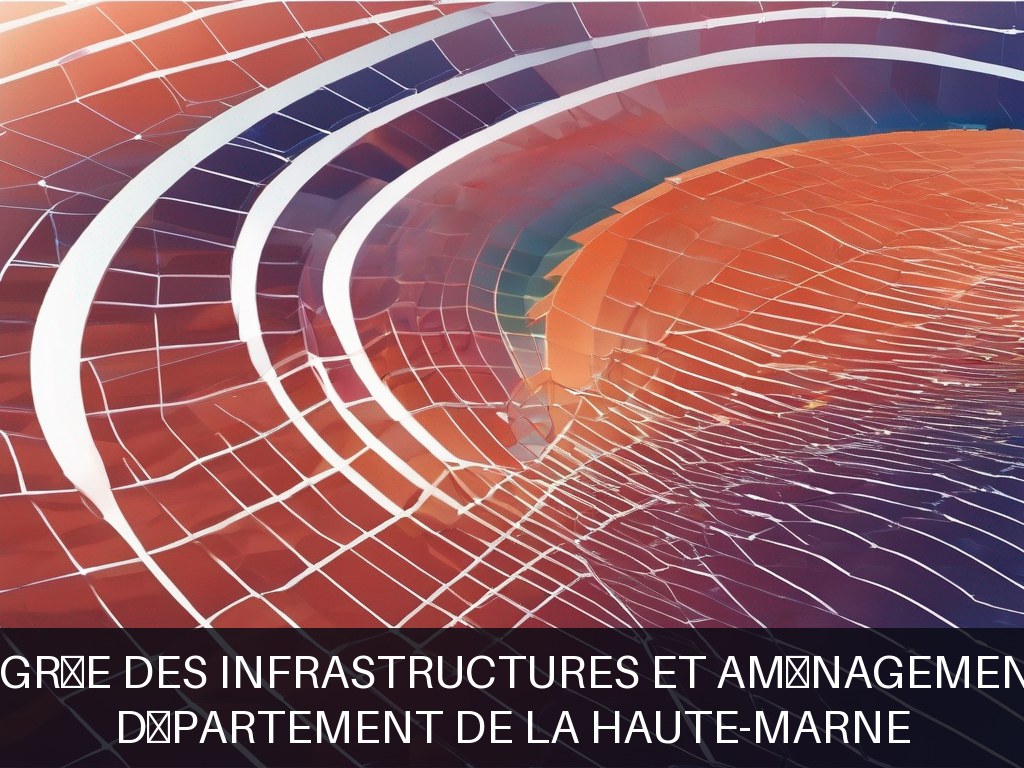 Illustration pour Département de la Haute-Marne: Gestion intégrée des infrastructures et aménagements durables