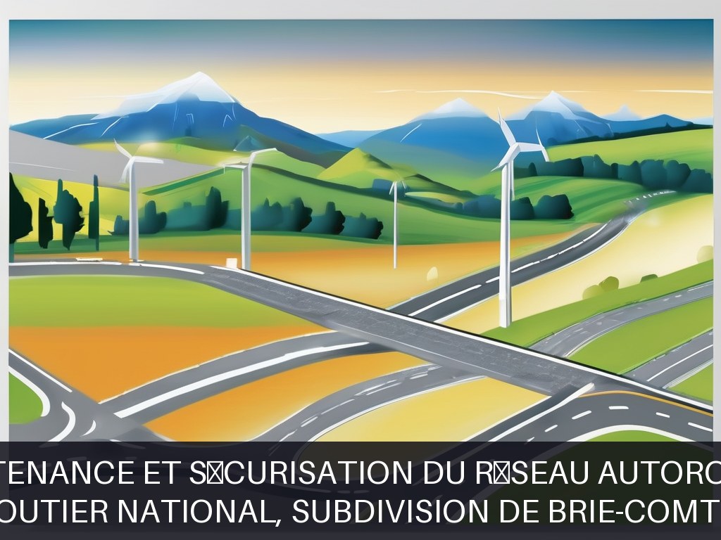 Illustration pour Réseau routier national, subdivision de Brie-Comte-Robert: Maintenance et sécurisation du réseau autoroutier