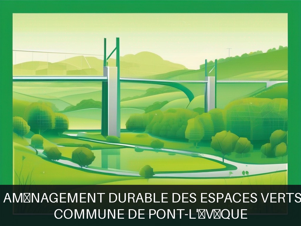 Illustration pour Commune de Pont-l'Évêque: Entretien et aménagement durable des espaces verts communaux