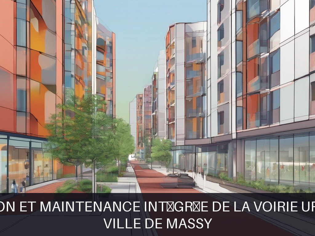 Illustration pour Ville de Massy: Gestion et maintenance intégrée de la voirie urbaine