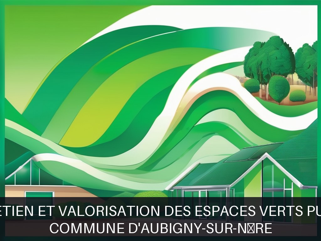 Illustration pour Commune d'Aubigny-sur-Nère: Entretien et valorisation des espaces verts publics