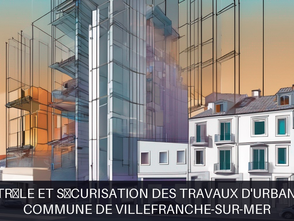 Illustration pour Commune de Villefranche-sur-Mer: Contrôle et sécurisation des travaux d'urbanisme