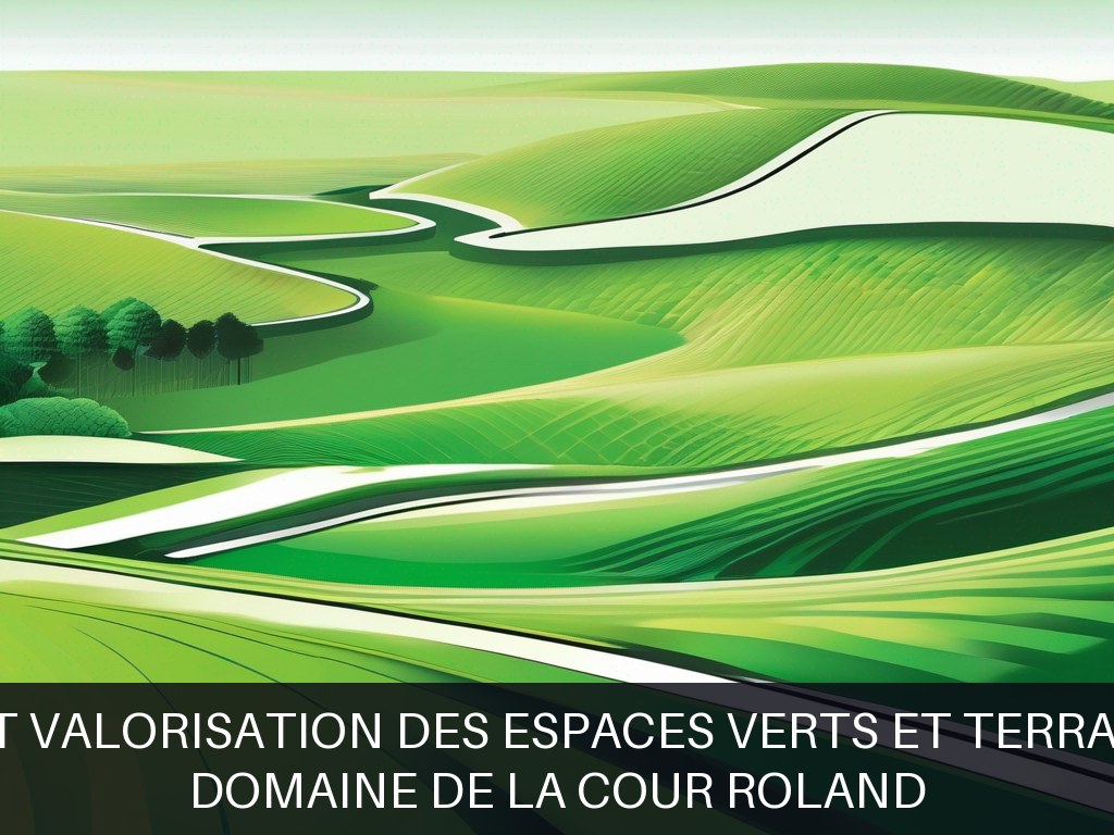 Illustration pour Domaine de la Cour Roland: Entretien et valorisation des espaces verts et terrains sportifs