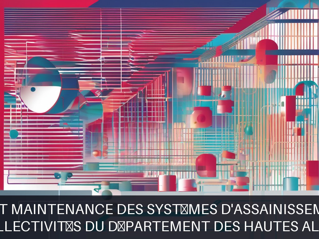 Illustration pour Collectivités du département des Hautes Alpes: Optimisation et maintenance des systèmes d'assainissement collectif