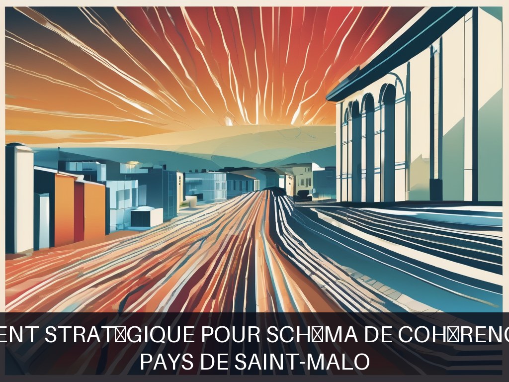 Illustration pour Pays de Saint-Malo: Accompagnement stratégique pour schéma de cohérence territoriale