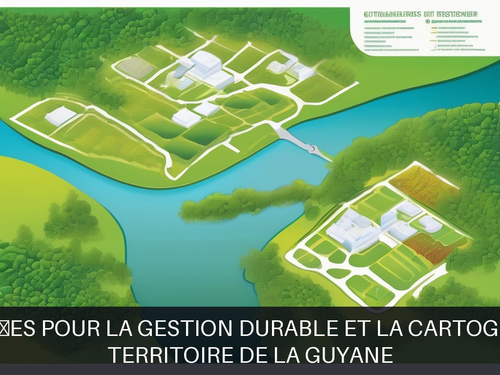 Illustration pour Territoire de la Guyane: Solutions intégrées pour la gestion durable et la cartographie forestière (Potentiel à Court Terme)