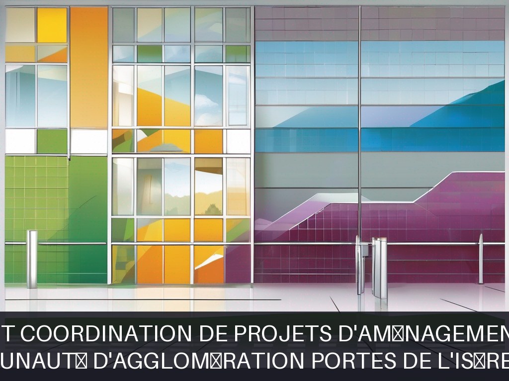 Illustration pour Communauté d'Agglomération Portes de l'Isère (CAPI): Pilotage et coordination de projets d'aménagement durable