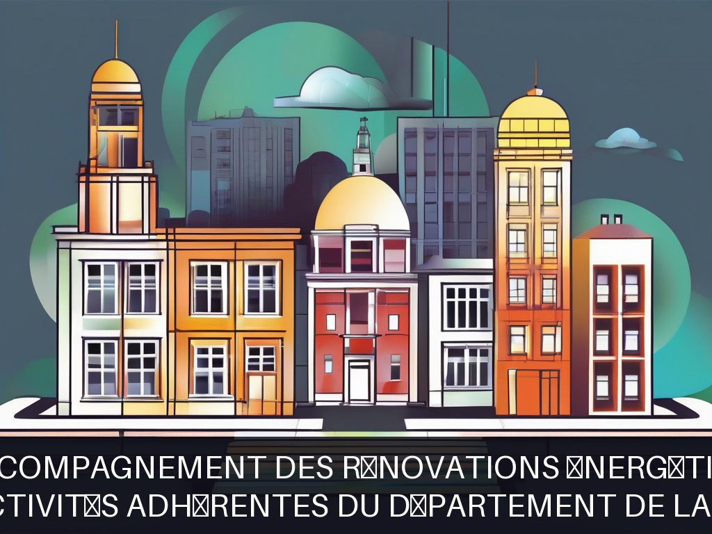 Illustration pour Collectivités adhérentes du département de la Vienne: Contrôle et accompagnement des rénovations énergétiques publiques (Potentiel à Court Terme)