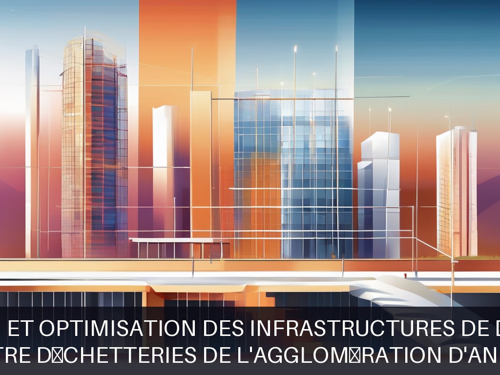 Illustration pour Les quatre déchetteries de l'agglomération d'Annemasse: Sécurisation et optimisation des infrastructures de déchetteries