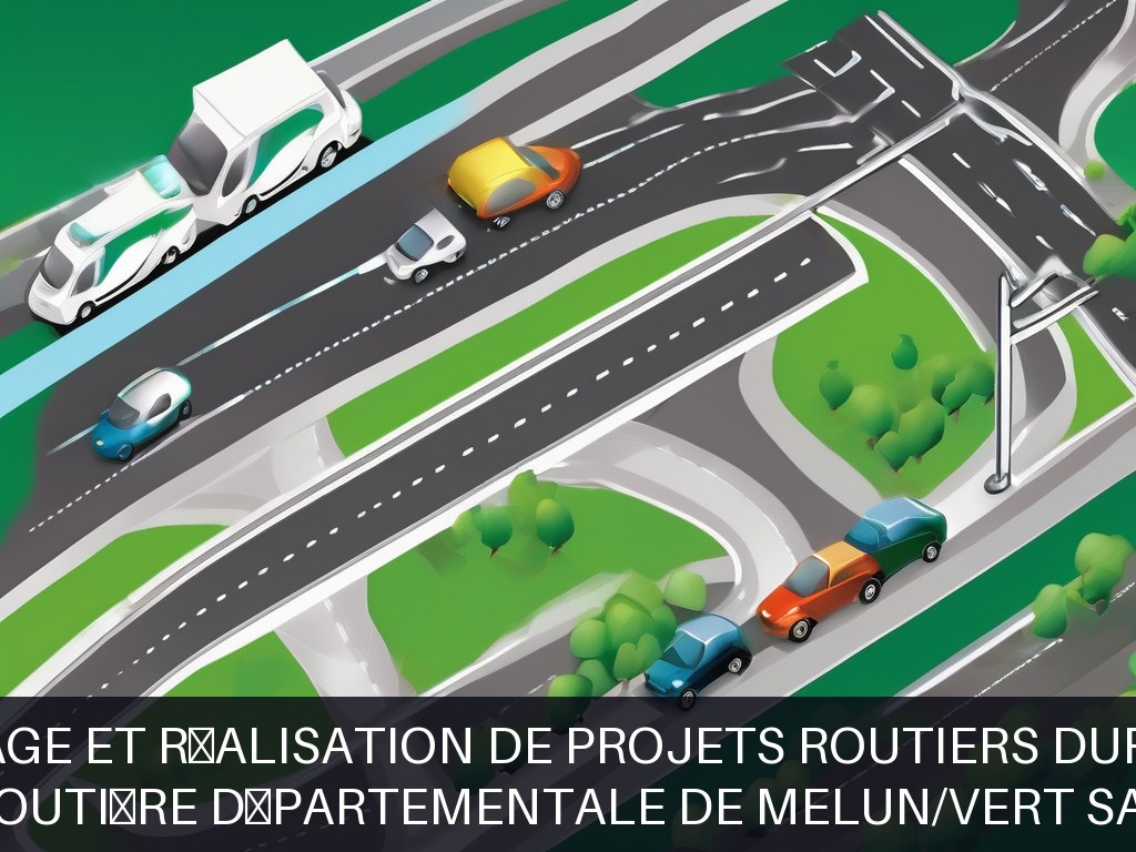 Illustration pour Agence Routière Départementale de Melun/Vert Saint Denis: Pilotage et réalisation de projets routiers durables