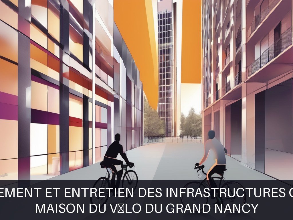 Illustration pour Maison du Vélo du Grand Nancy: Développement et entretien des infrastructures cyclables (Potentiel à Court Terme)