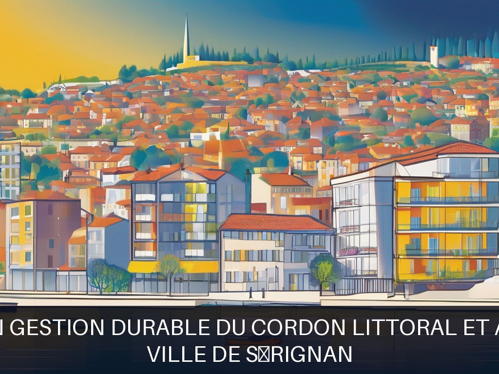 Illustration pour Ville de Sérignan: Accompagnement en gestion durable du cordon littoral et aménagement urbain (Potentiel à Court Terme)