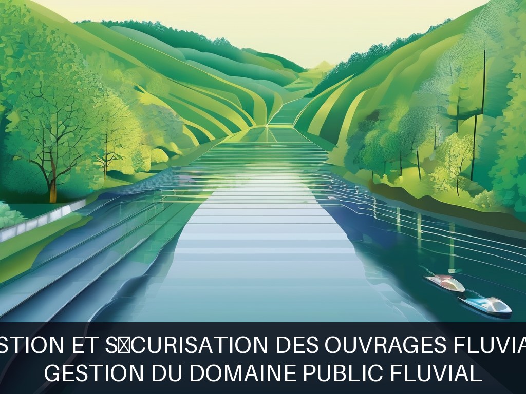 Illustration pour Gestion du domaine public fluvial: Gestion et sécurisation des ouvrages fluviaux