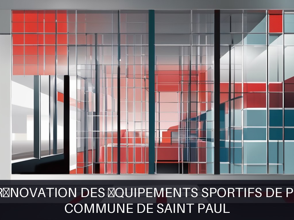 Illustration pour Commune de Saint Paul: Suivi et rénovation des équipements sportifs de proximité