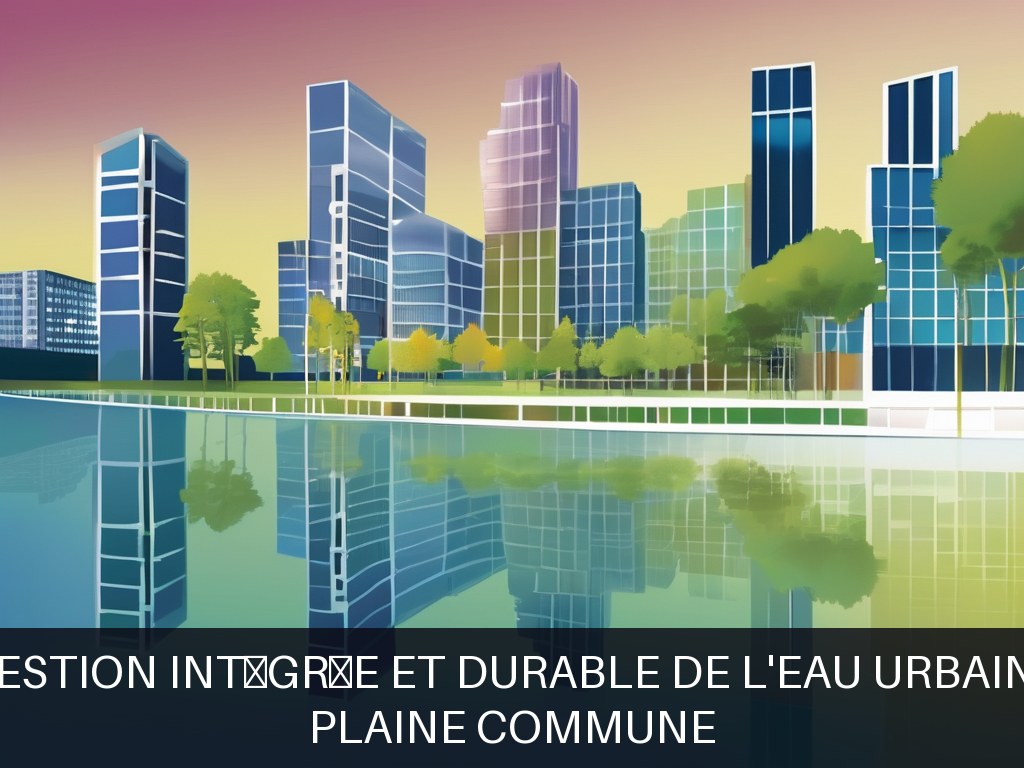Illustration pour Plaine Commune: Gestion intégrée et durable de l'eau urbaine (Potentiel à Court Terme)