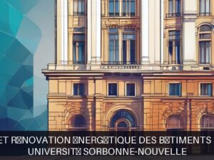 Illustration pour Université Sorbonne-Nouvelle: Maintenance et rénovation énergétique des bâtiments universitaires