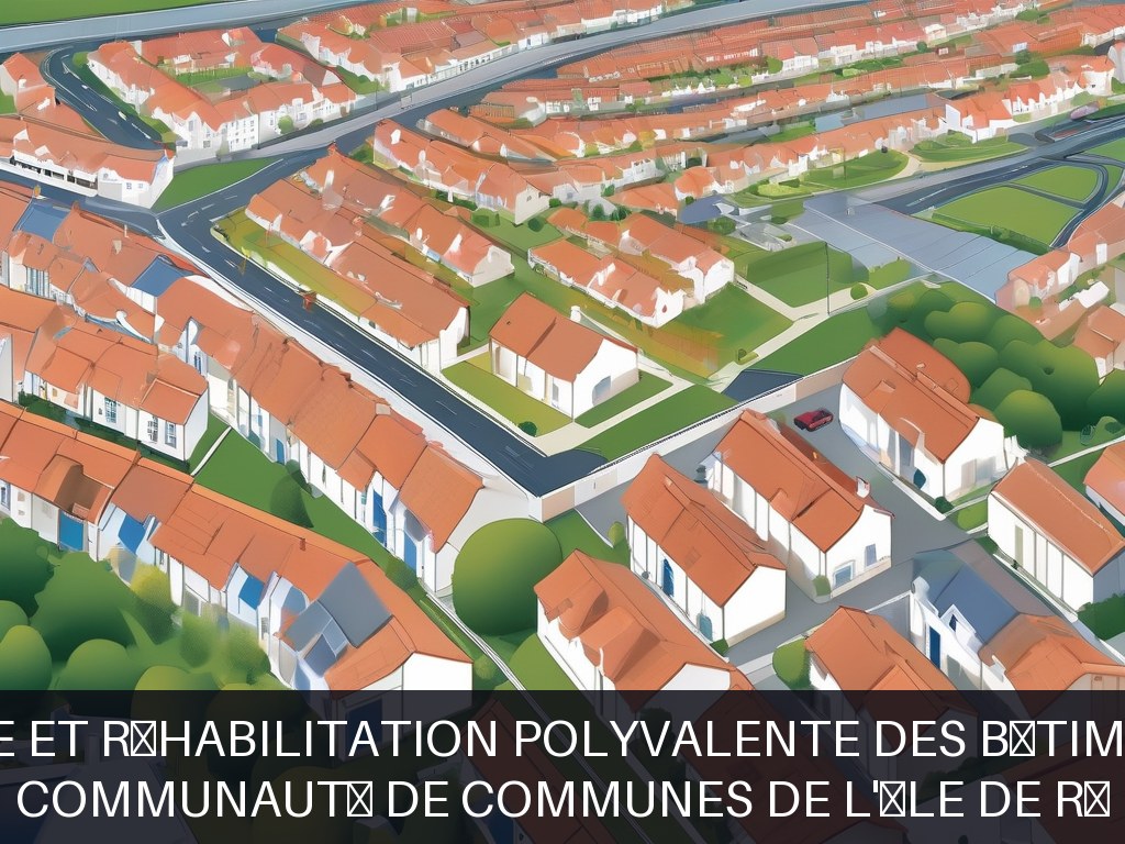Illustration pour Communauté de communes de l'île de Ré: Maintenance et réhabilitation polyvalente des bâtiments publics