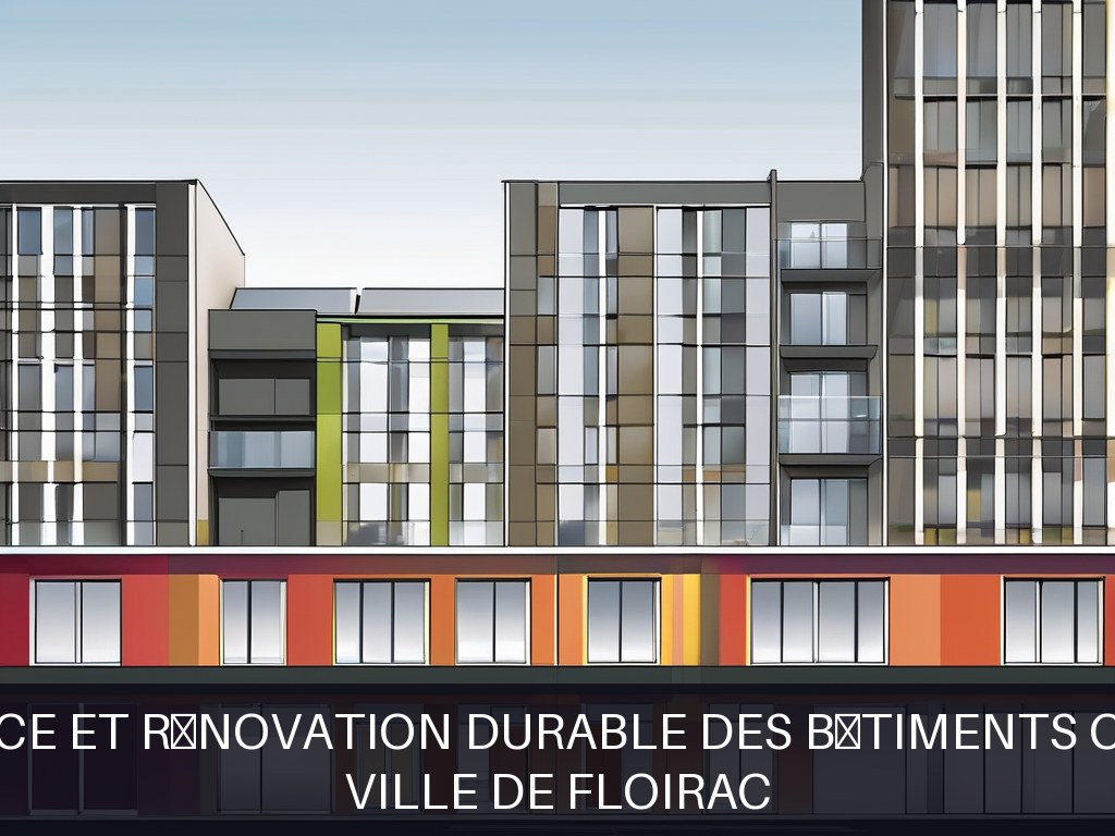 Illustration pour Ville de Floirac: Maintenance et rénovation durable des bâtiments communaux