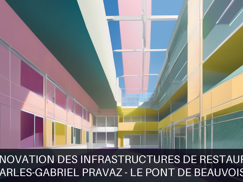 Illustration pour Lycée Charles-Gabriel Pravaz - Le Pont de Beauvoisin (Isère): Entretien et rénovation des infrastructures de restauration scolaire