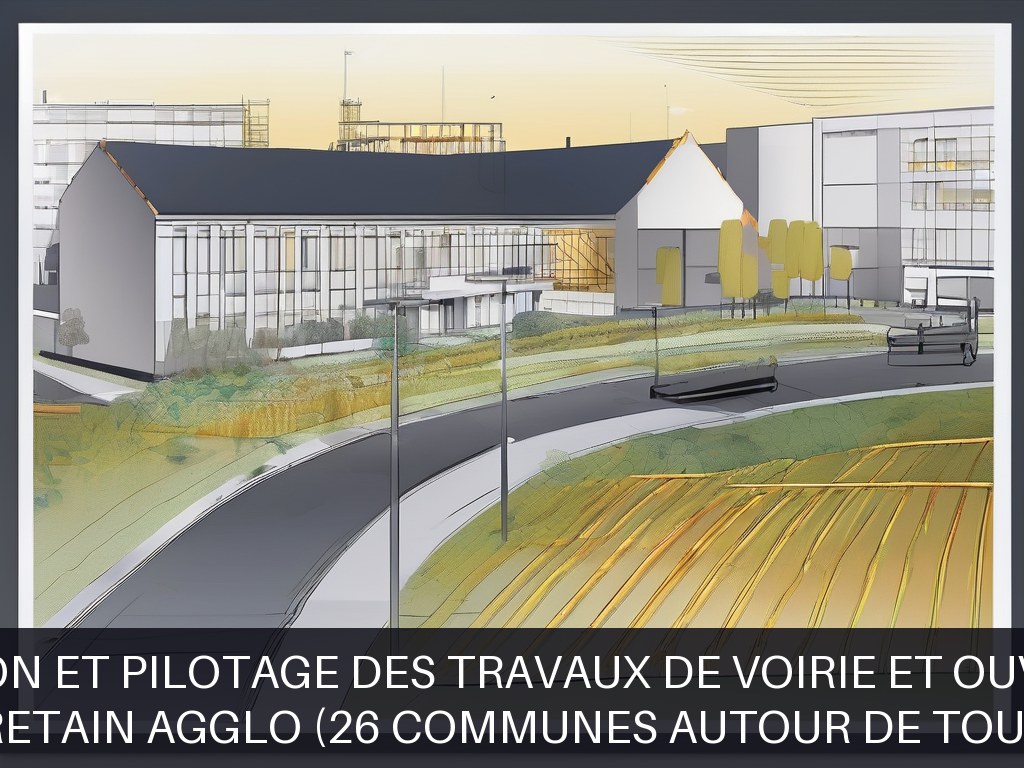 Illustration pour Le Muretain Agglo (26 communes autour de Toulouse): Coordination et pilotage des travaux de voirie et ouvrages d'art