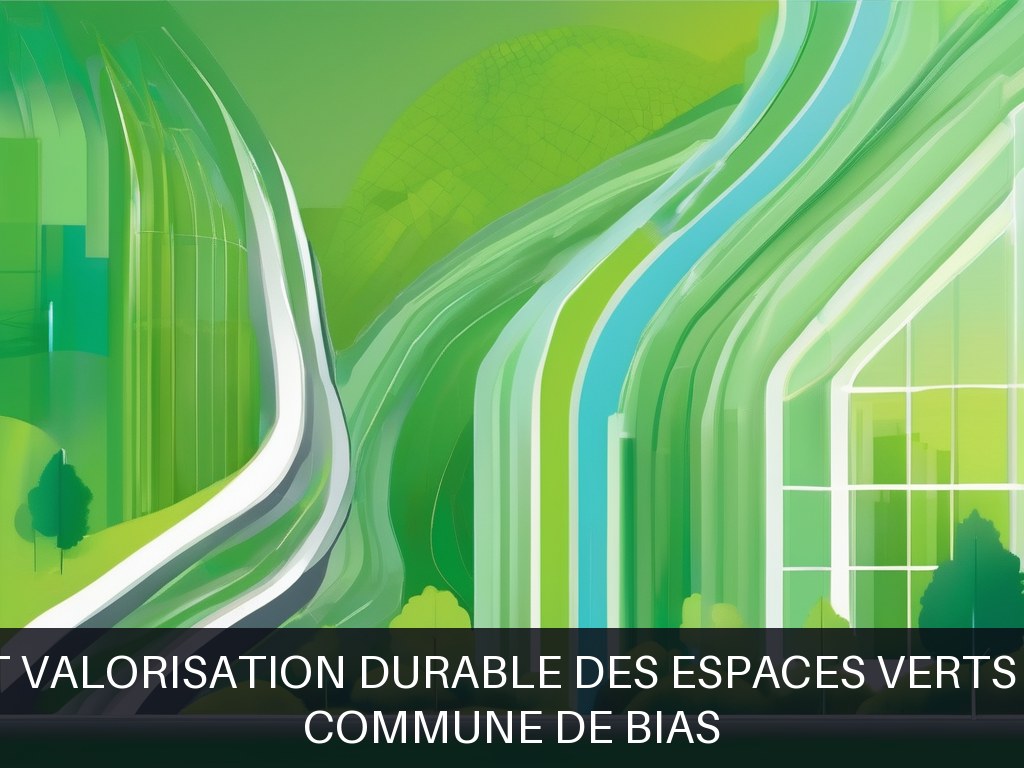 Illustration pour Commune de Bias: Entretien et valorisation durable des espaces verts communaux