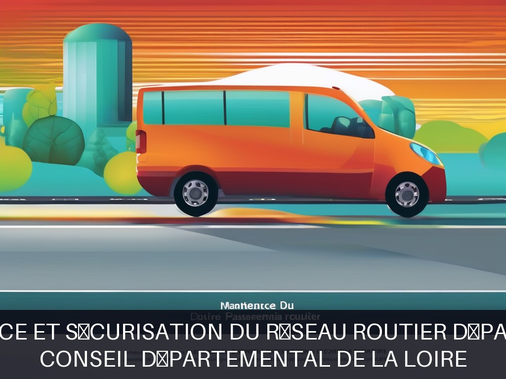 Illustration pour Conseil Départemental de la Loire: Maintenance et sécurisation du réseau routier départemental (Opportunité Urgente!)