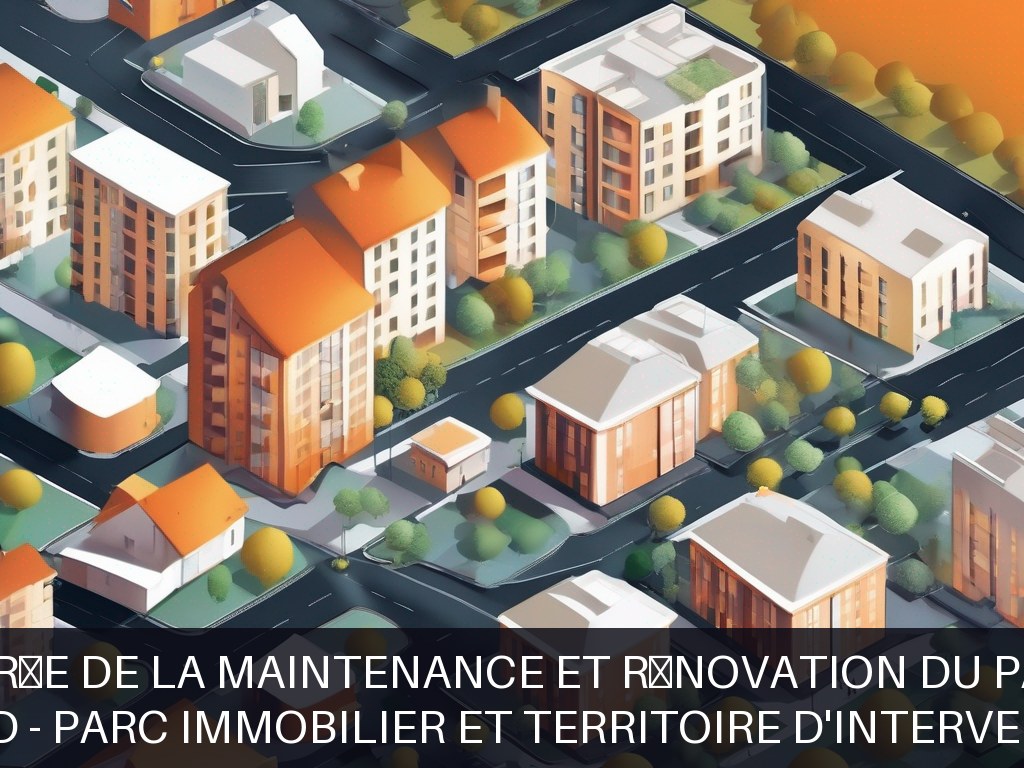 Illustration pour SIAVED - parc immobilier et territoire d'intervention: Gestion intégrée de la maintenance et rénovation du patrimoine bâti