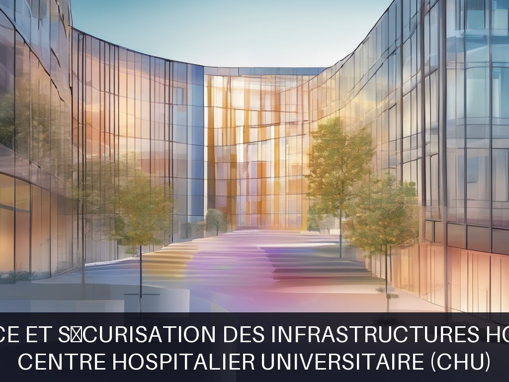 Illustration pour Centre Hospitalier Universitaire (CHU): Maintenance et sécurisation des infrastructures hospitalières