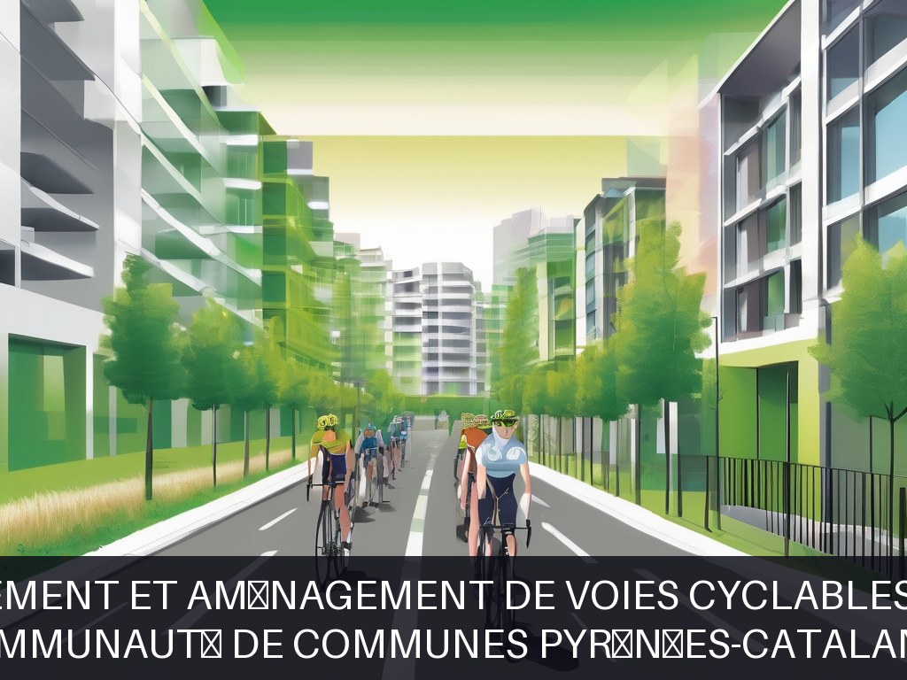 Illustration pour Communauté de Communes Pyrénées-Catalanes: Développement et aménagement de voies cyclables et vertes (Potentiel à Court Terme)