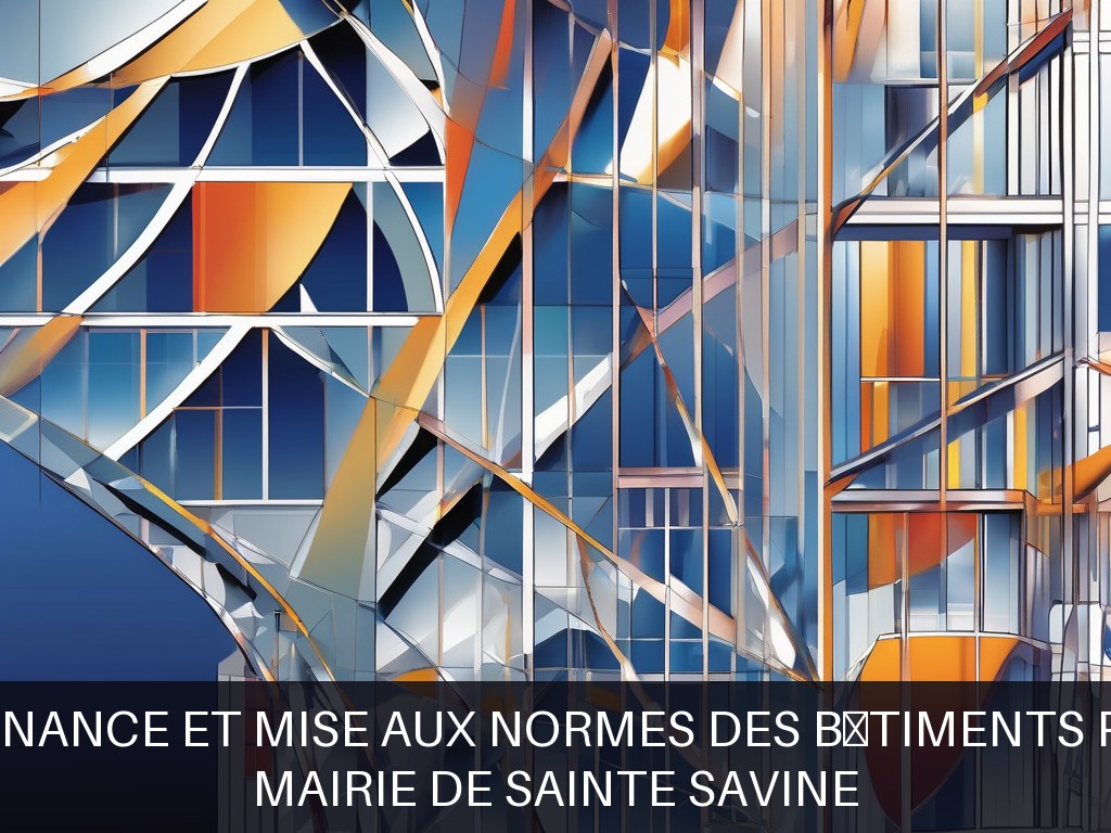 Illustration pour Mairie de SAINTE SAVINE: Maintenance et mise aux normes des bâtiments publics