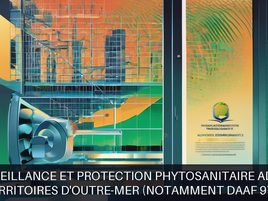 Illustration pour Territoires d'Outre-mer (notamment DAAF 971): Solutions de surveillance et protection phytosanitaire adaptées Outre-mer