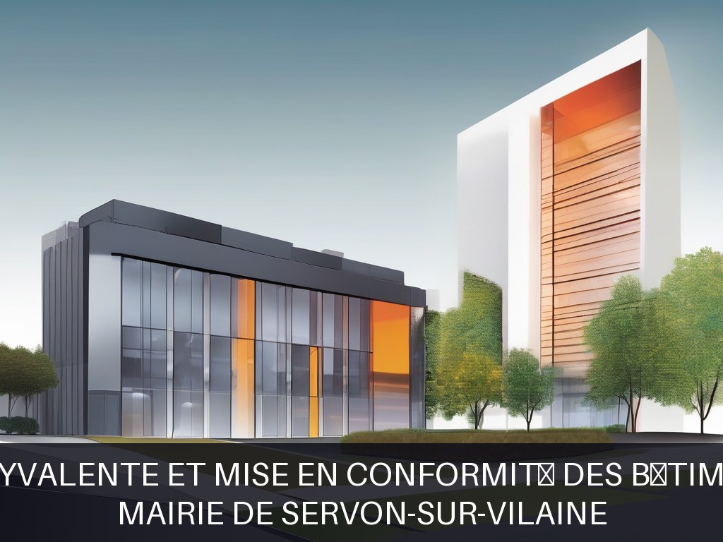 Illustration pour Mairie de Servon-sur-Vilaine: Maintenance polyvalente et mise en conformité des bâtiments communaux
