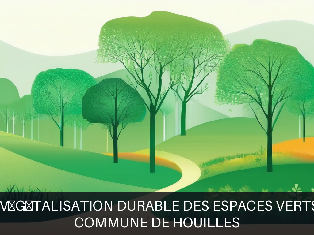 Illustration pour Commune de Houilles: Entretien et végétalisation durable des espaces verts communaux