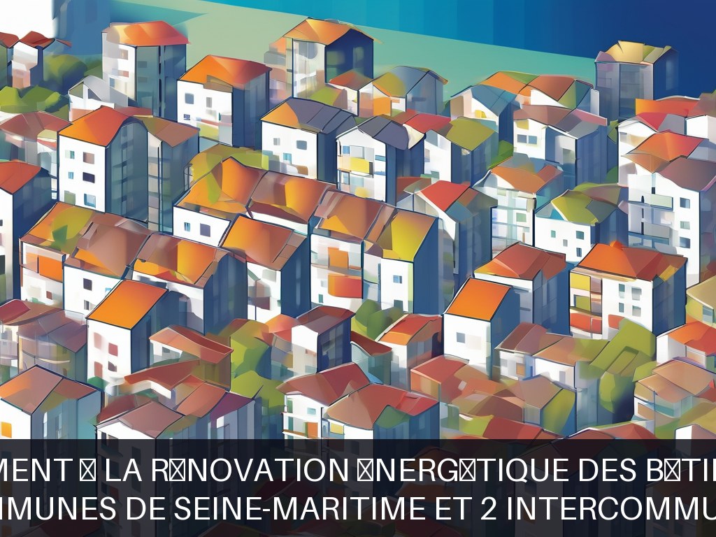Illustration pour 630 communes de Seine-Maritime et 2 intercommunalités: Accompagnement à la rénovation énergétique des bâtiments publics (Potentiel à Court Terme)