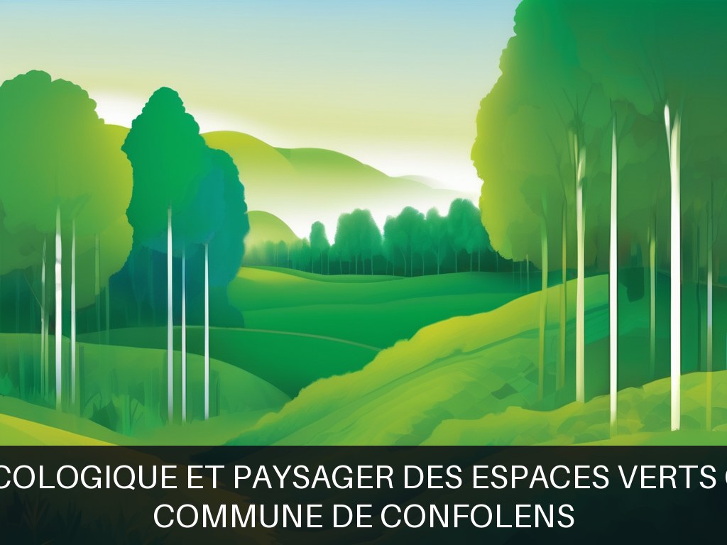 Illustration pour Commune de Confolens: Entretien écologique et paysager des espaces verts communaux