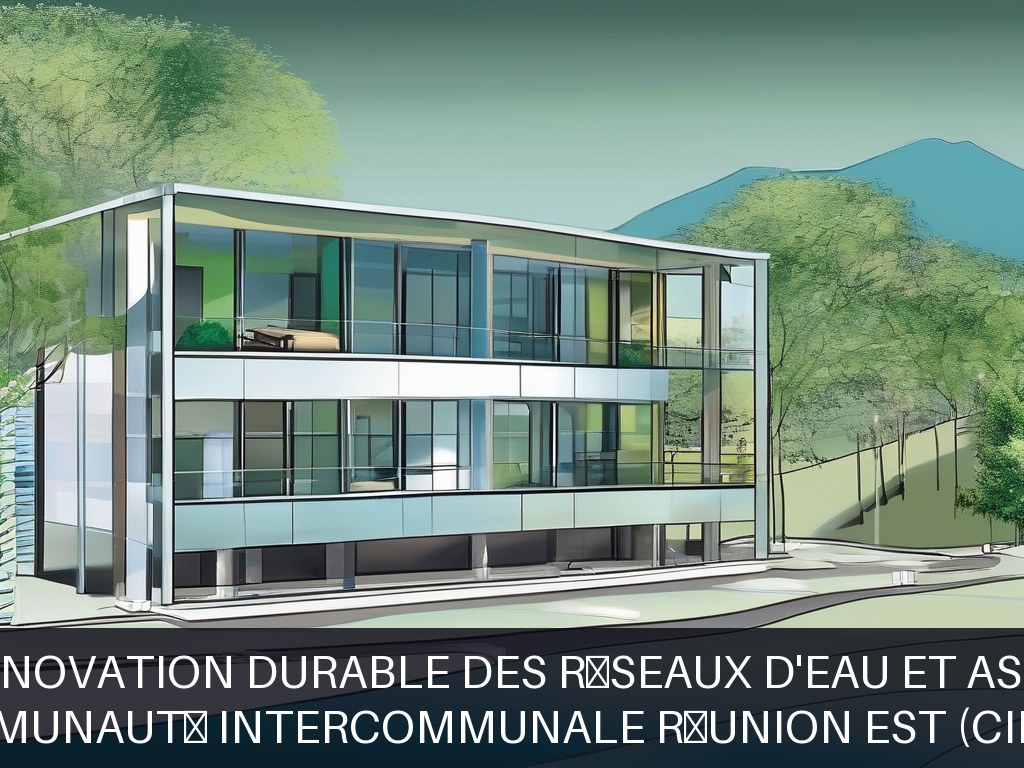 Illustration pour Communauté Intercommunale Réunion Est (CIREST): Gestion et rénovation durable des réseaux d'eau et assainissement