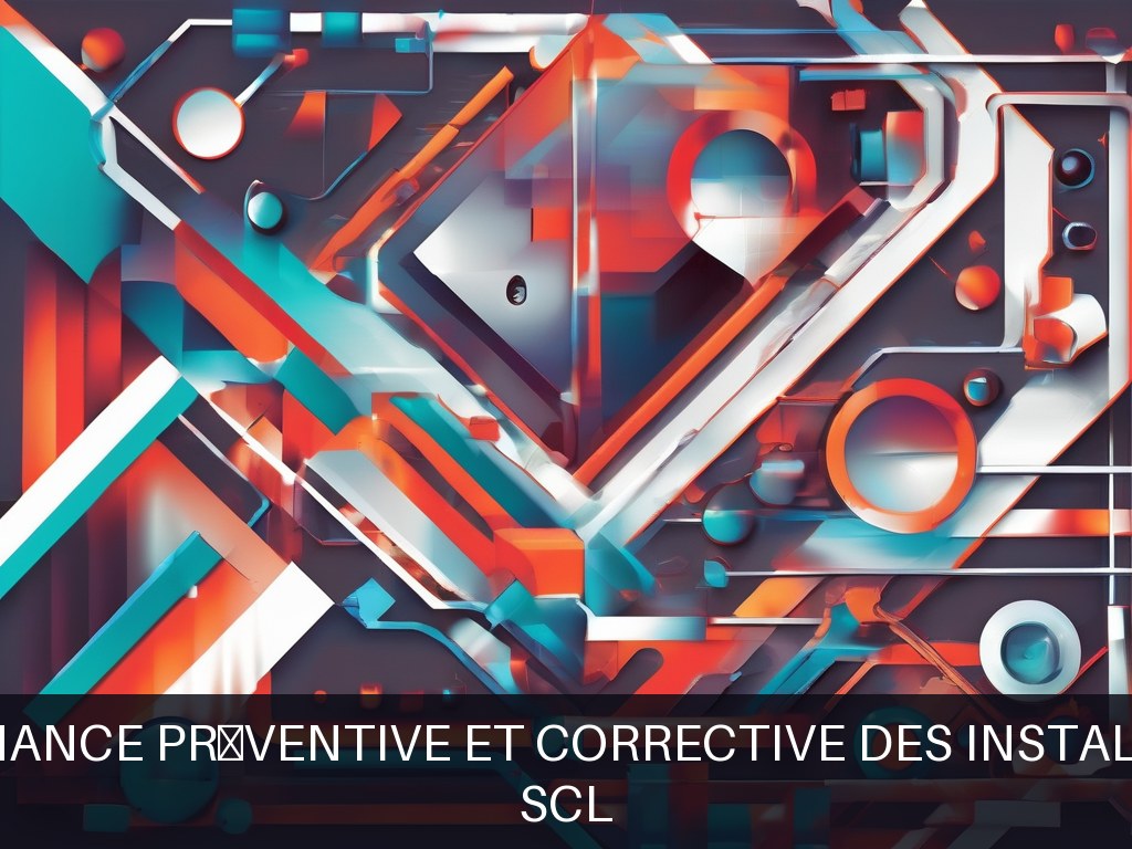 Illustration pour SCL: Maintenance préventive et corrective des installations
