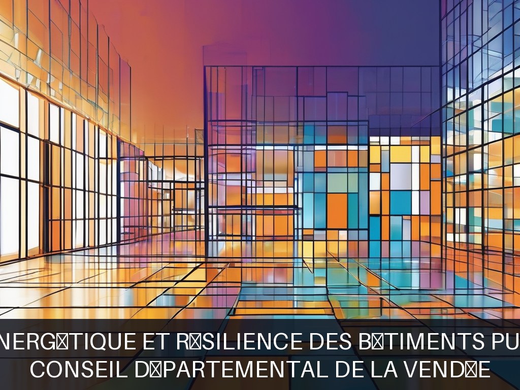 Illustration pour Conseil Départemental de la Vendée: Rénovation énergétique et résilience des bâtiments publics sociaux