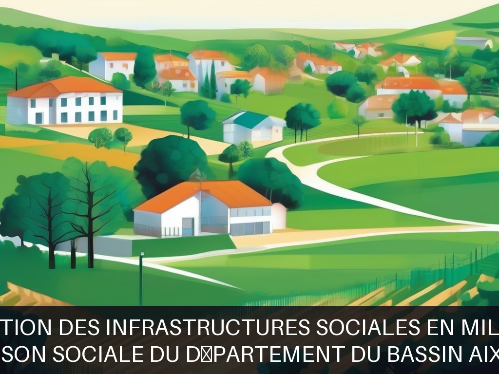 Illustration pour Maison Sociale du Département du Bassin aixois: Amélioration des infrastructures sociales en milieu rural