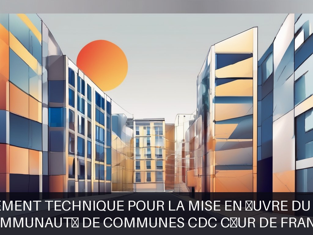 Illustration pour Communauté de communes CDC Cœur de France: Accompagnement technique pour la mise en œuvre du PLUi-H et ORT